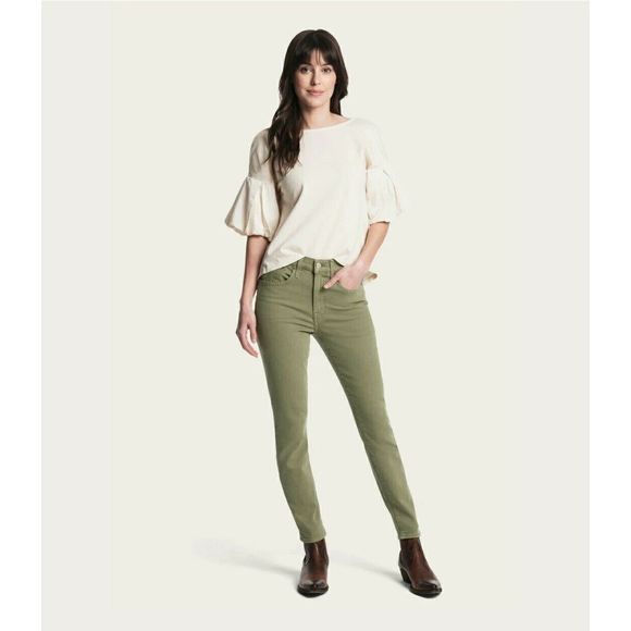 Frye Veronica Cropped Skinny Jeans Military Sage30 - Picture 1 of 12